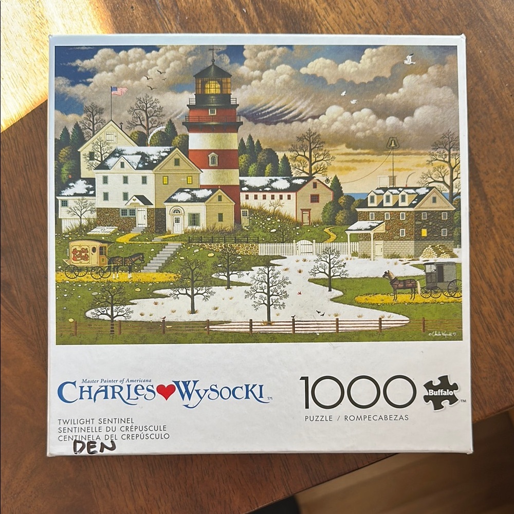 Charles Wysocki Twilight Sentinel 1000-Piece Jigsaw Puzzle - Multi-Color